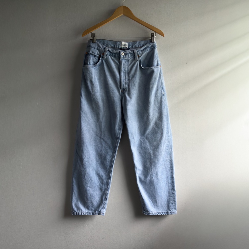 Citizens of Humanity Dahlia High Rise Straight Leg Jeans Womens 31 Light Wash
